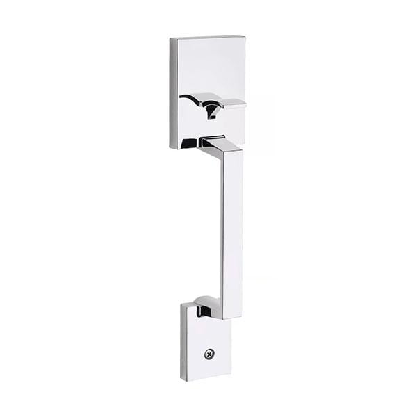 Kwikset: Amador Entry Door Exterior Handle / Polished Chrome